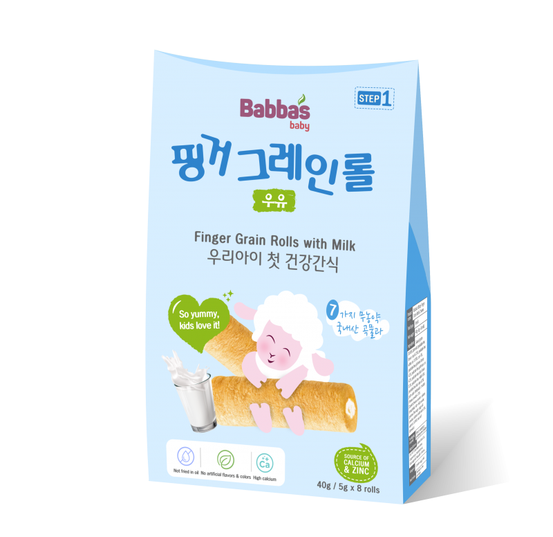 Bánh ngũ cốc Babba's Baby - vị sữa