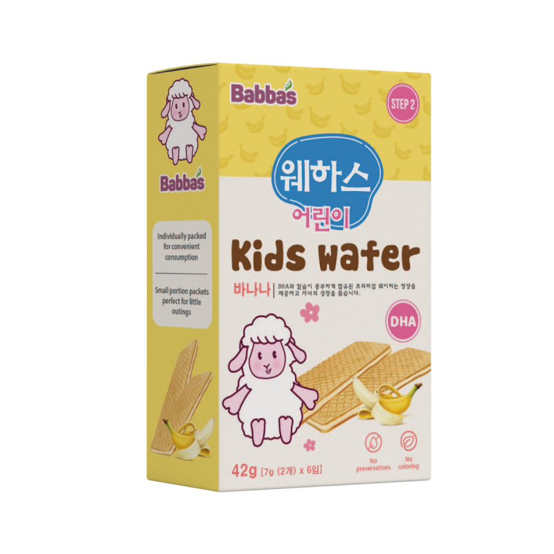 Bánh xốp Babba's - vị chuối