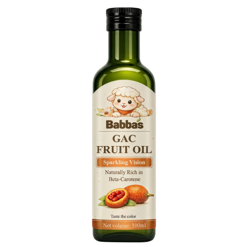 Dầu Gấc Nguyên Chất BABBA'S Hỗ Trợ Thị Giác & Tăng Cường Dinh Dưỡng Cho Bé - Dung Tích 100ml