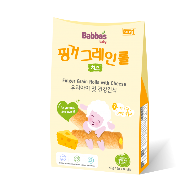 Bánh ngũ cốc Babba's Baby - vị phô mai