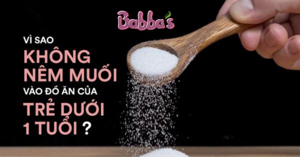 Trẻ dưới 1 tuổi có nên ăn gia vị hay không