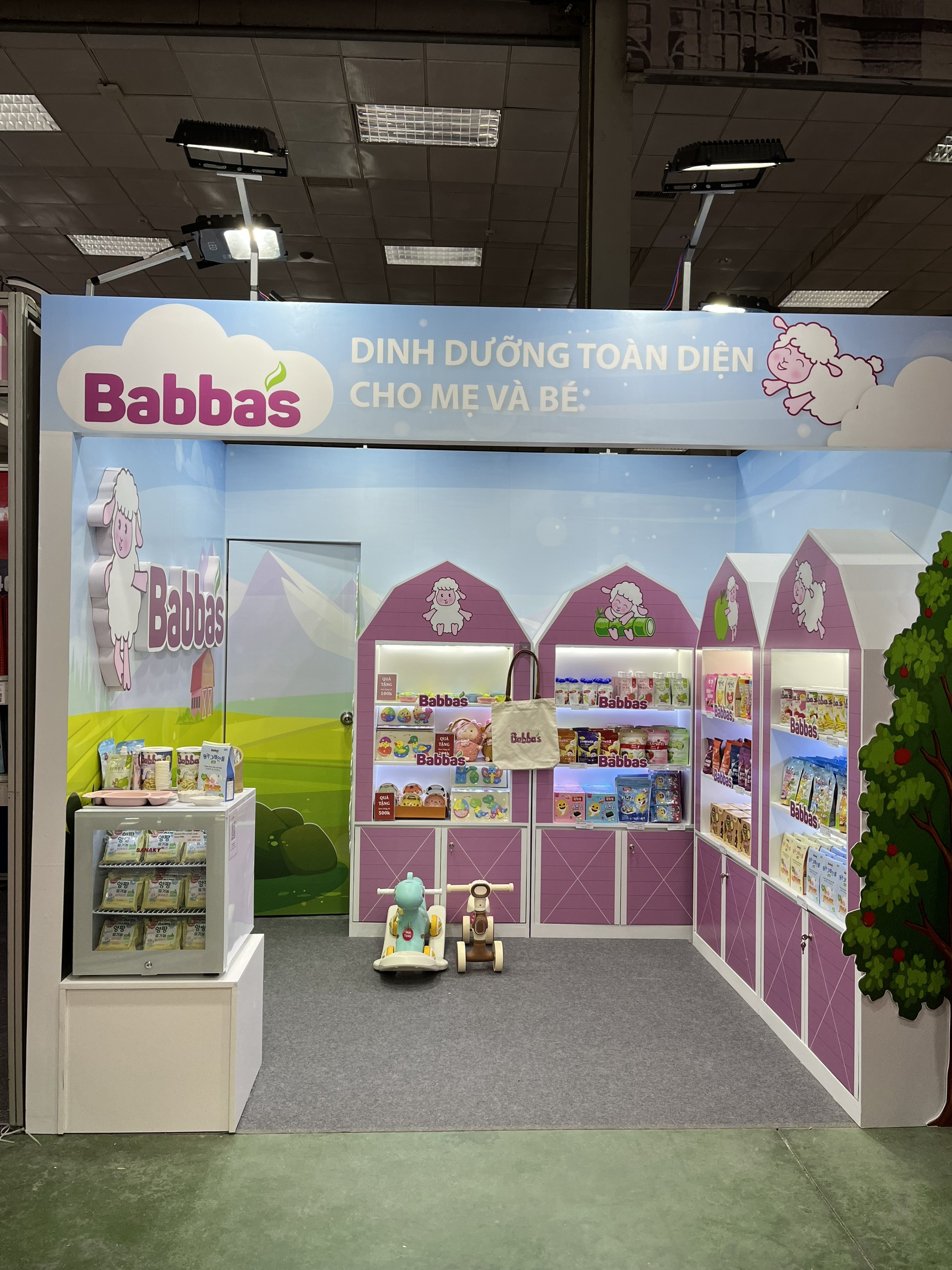 Babba's gặt hái thành công tại hội chợ Sản phẩm Mẹ & Bé Vietbaby Fair 2024.